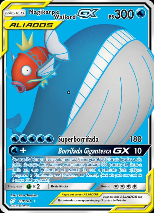 Magikarp e Wailord GX