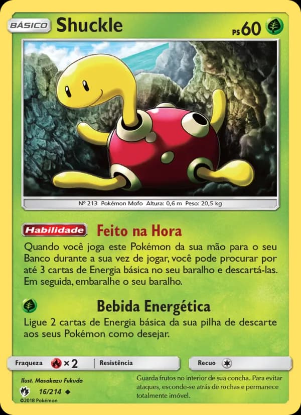 Shuckle de Trovões Perdidos