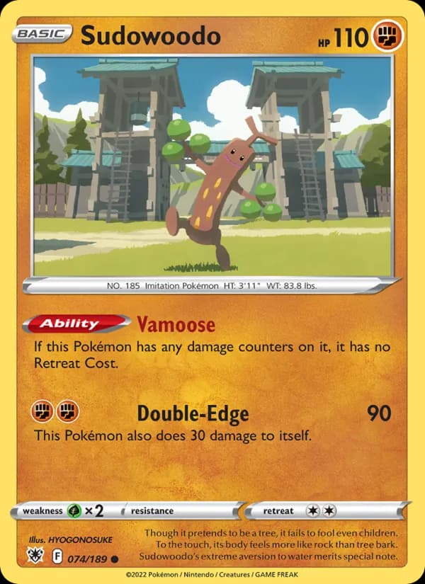 Sudowoodo de Estrelas Radiantes