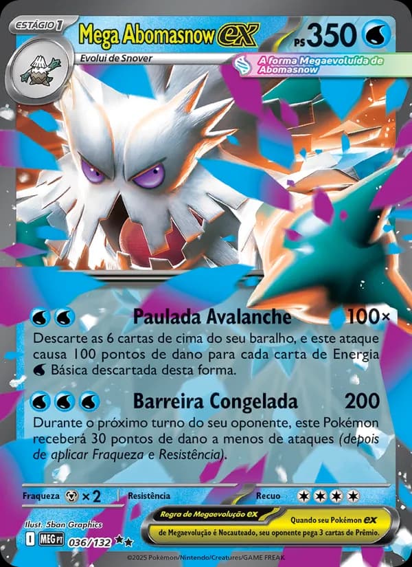 Mega Abomasnow ex