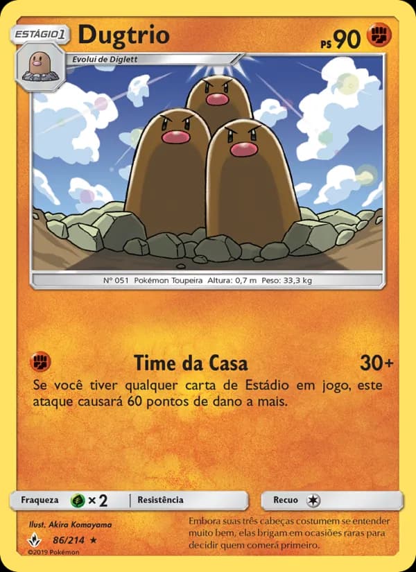 Dugtrio de Elos Inquebráveis