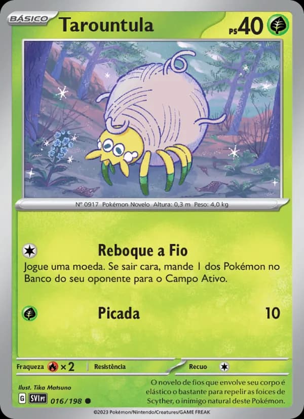 Tarountula de Escarlate e Violeta