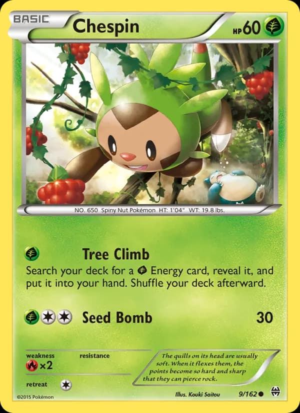 Chespin de Turbo Revolução