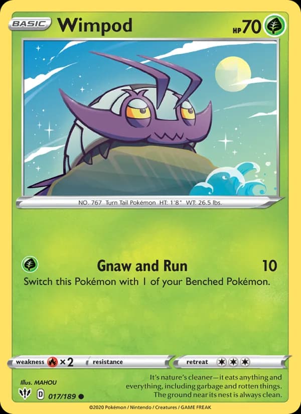 Wimpod de Escuridão Incandescente