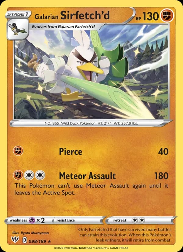 Sirfetch'd de Galar