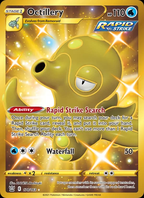 Octillery de Estilos de Batalha