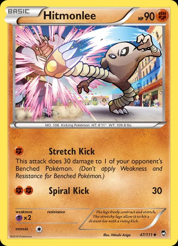 Hitmonlee de Punhos Furiosos
