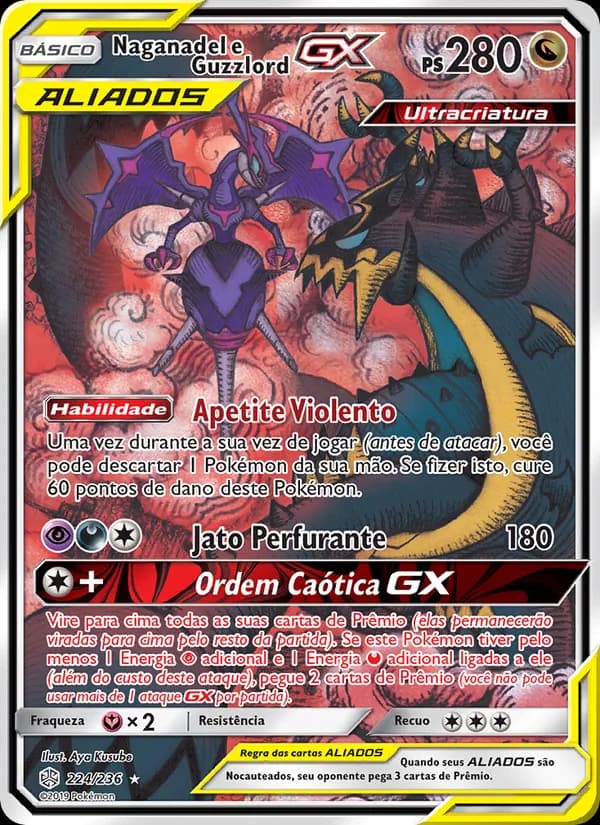 Naganadel e Guzzlord GX