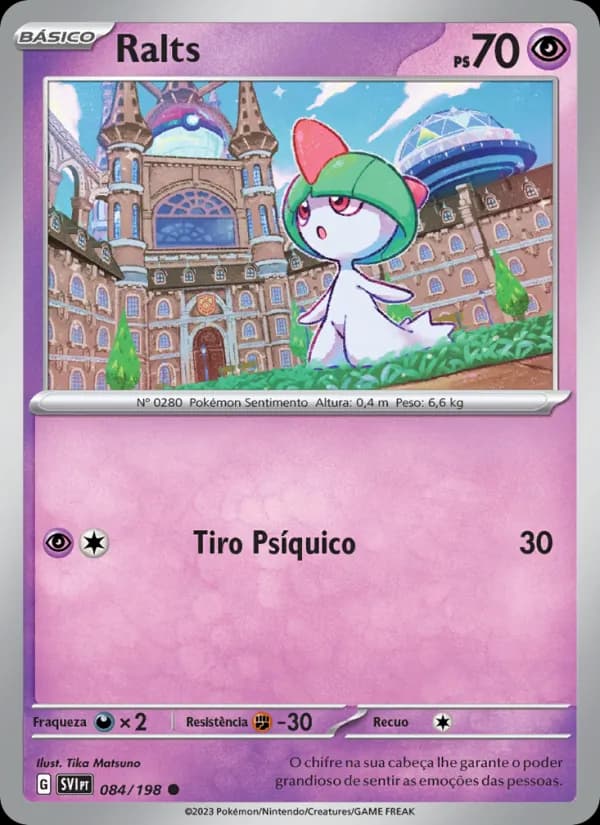 Ralts de Escarlate e Violeta