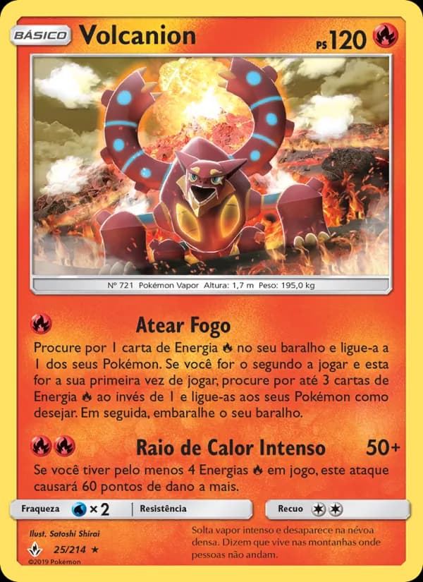 Volcanion de Elos Inquebráveis