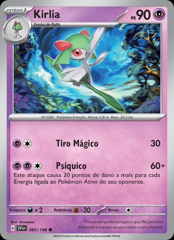 Kirlia de Escarlate e Violeta