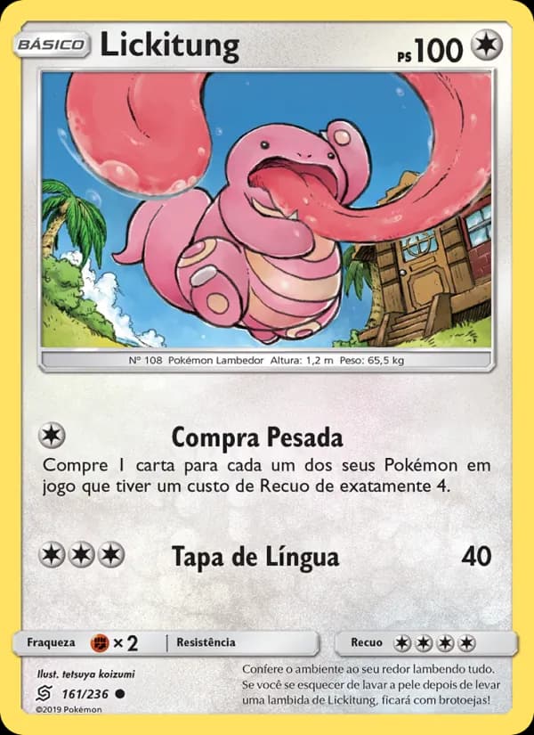 Lickitung de Sintonia Mental