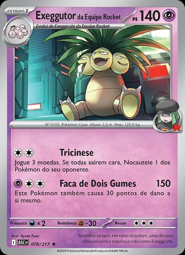 Exeggutor da Equipe Rocket