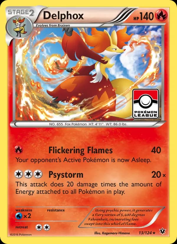 Delphox de Fusão de Destinos