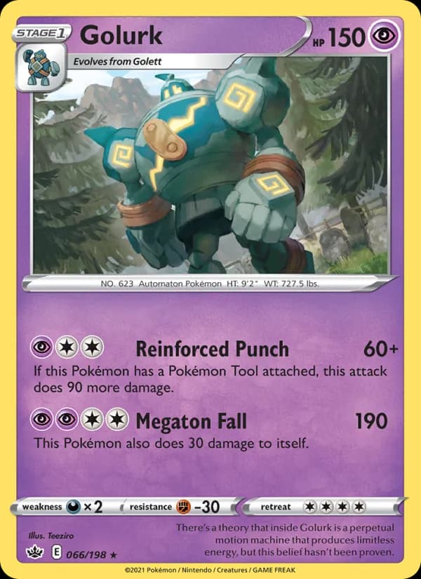 Golurk de Reinado Arrepiante