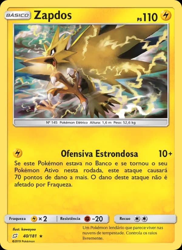 Zapdos de União de Aliados