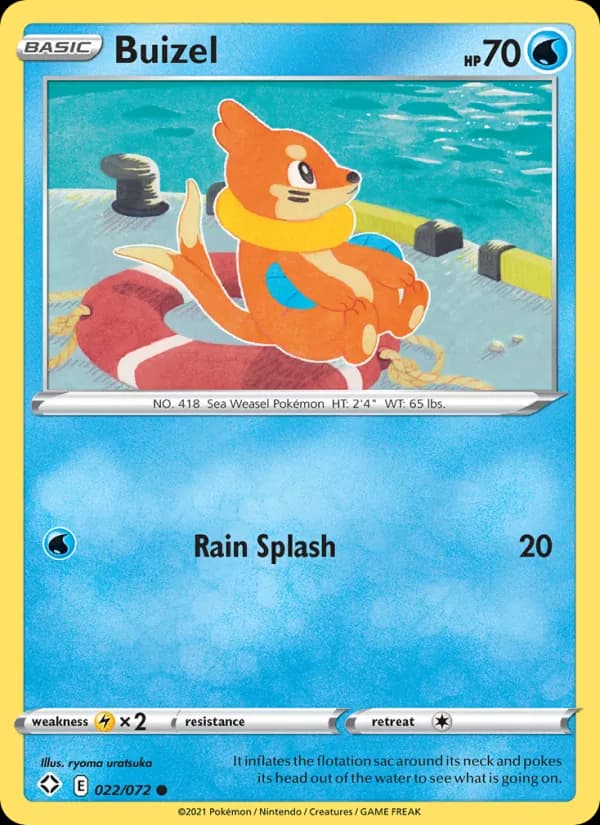Buizel de Destinos Brilhantes