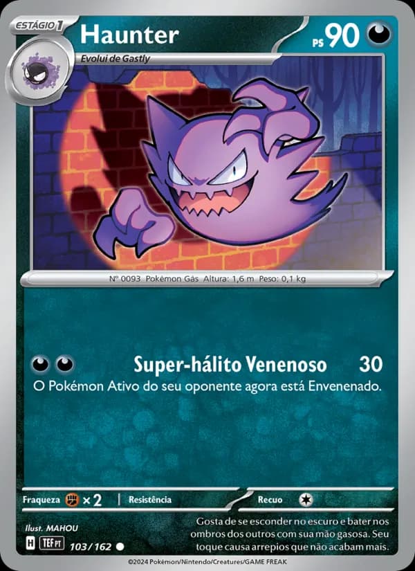 Haunter de Forças Temporais