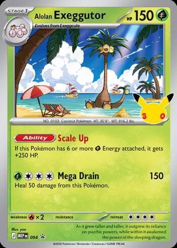 Exeggutor de Alola
