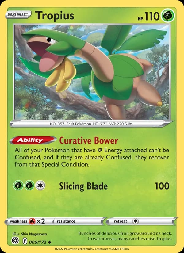 Tropius de Astros Cintilantes
