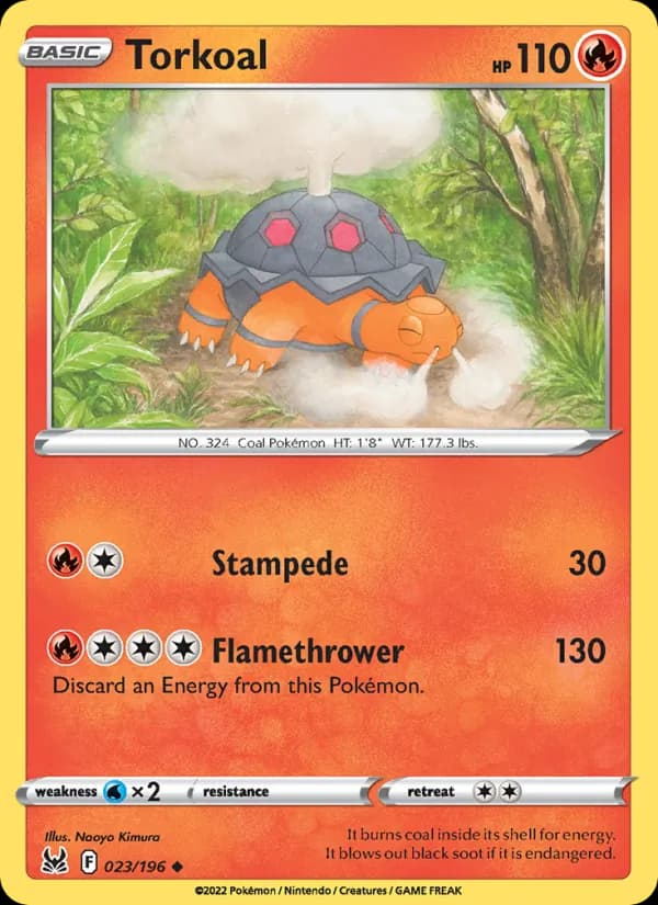 Torkoal de Origem Perdida