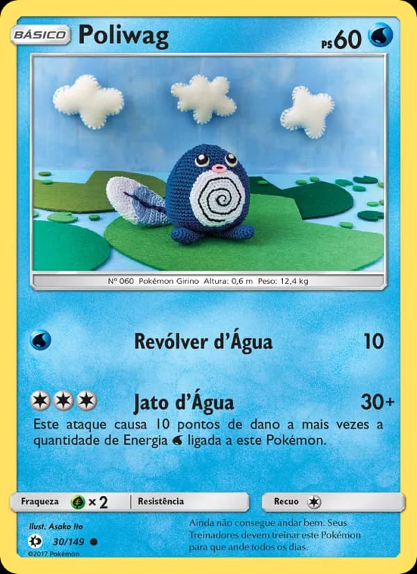 Poliwag de Sol e Lua
