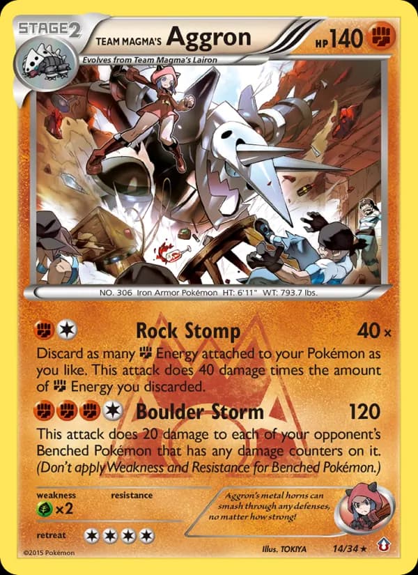 Aggron da Equipe Magma