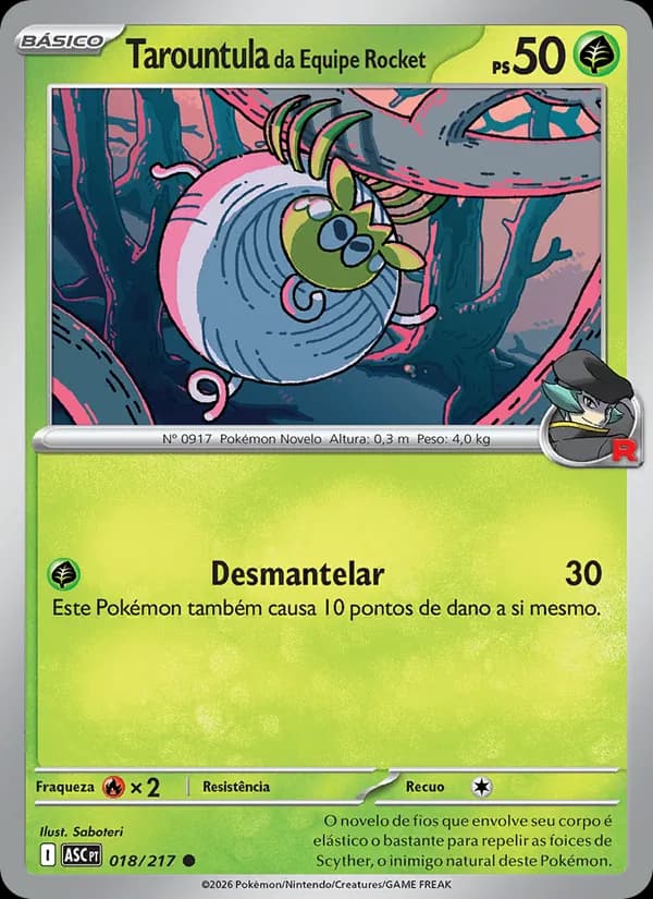 Tarountula da Equipe Rocket