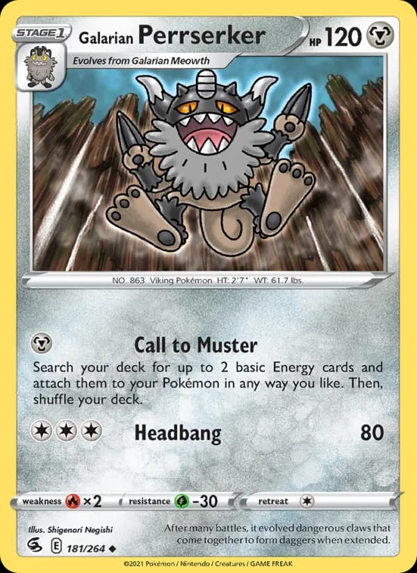 Perrserker de Galar