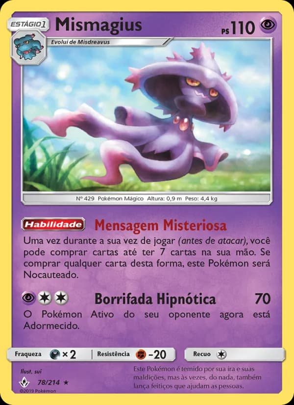 Mismagius de Elos Inquebráveis