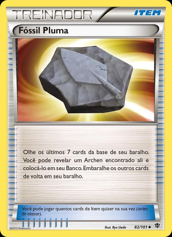 Fóssil Pluma