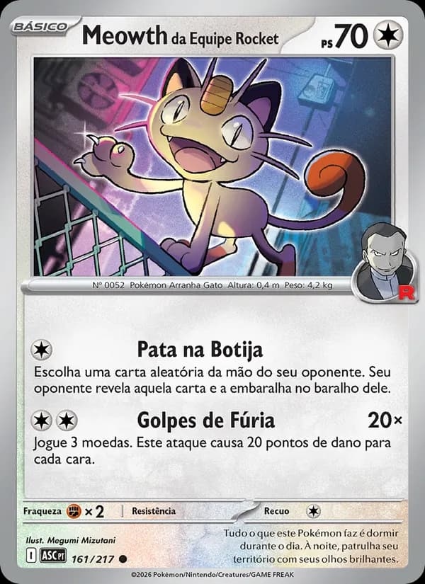 Meowth da Equipe Rocket