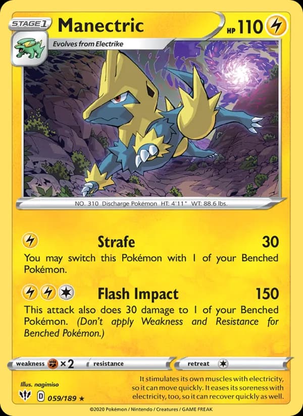 Manectric de Escuridão Incandescente