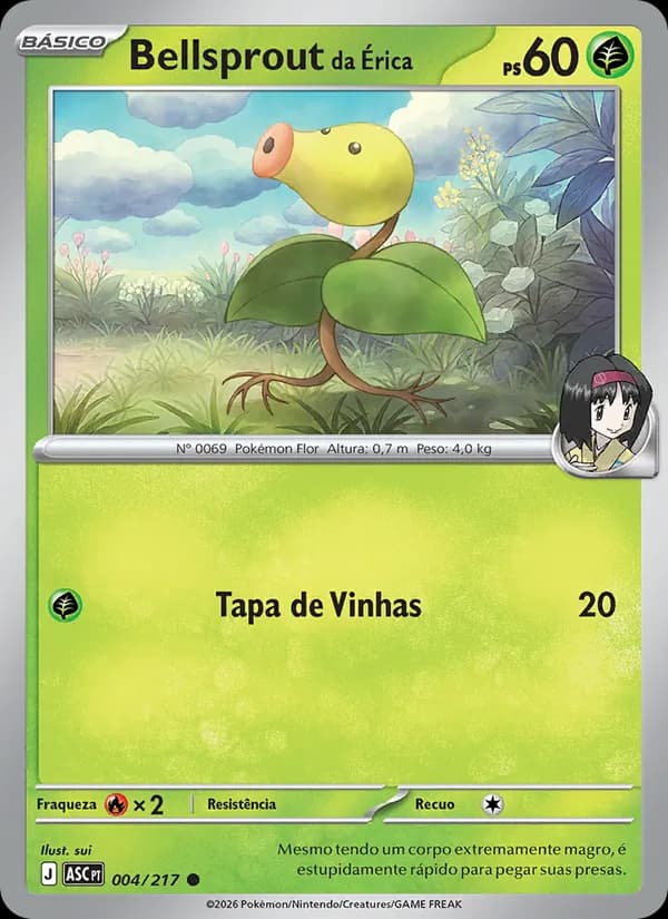 Bellsprout da Érica