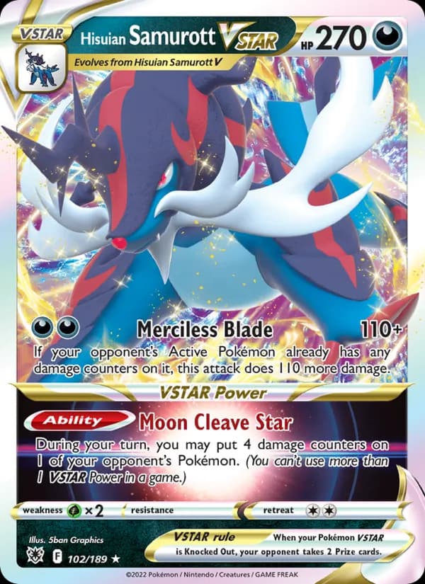 Samurott de Hisui V-ASTRO