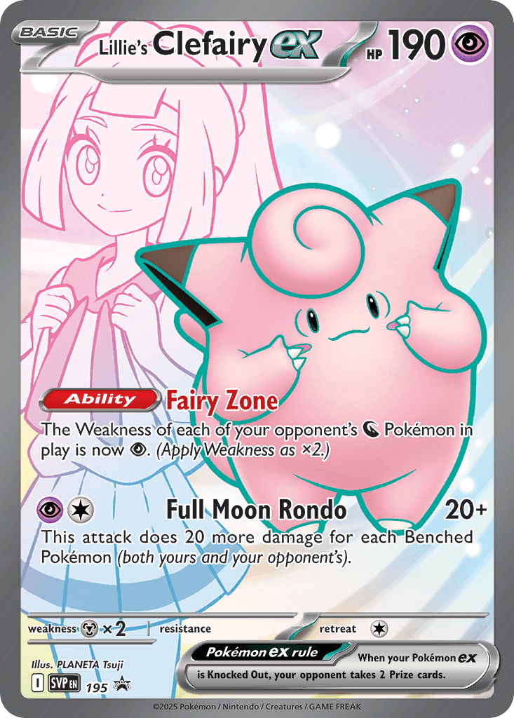 Clefairy ex da Lílian