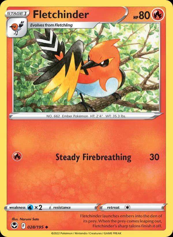 Fletchinder de Tempestade Prateada