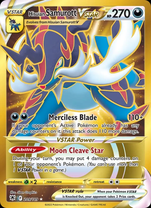 Samurott de Hisui V-ASTRO