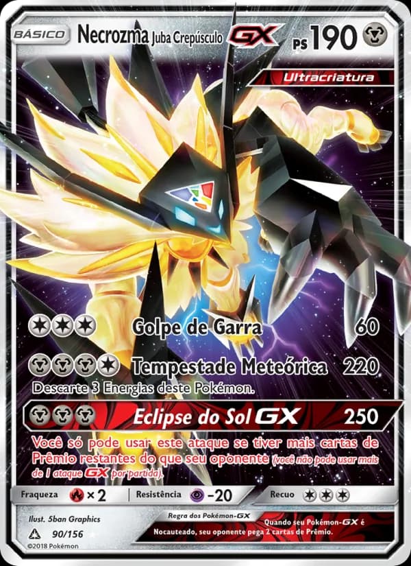 Necrozma Juba Crepúsculo GX