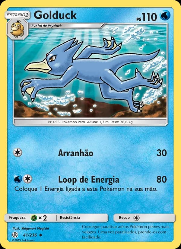 Golduck de Eclipse Cósmico
