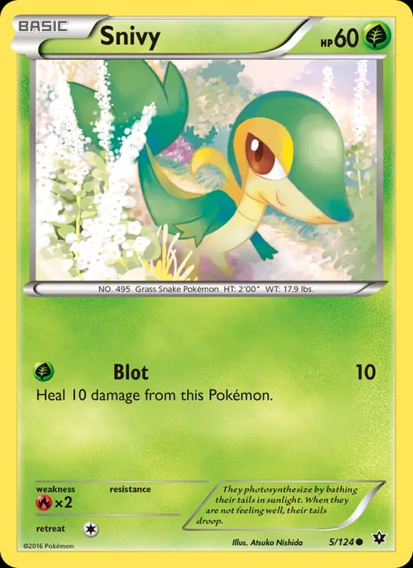 Snivy de Fusão de Destinos