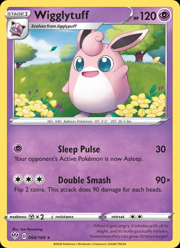 Wigglytuff de Escuridão Incandescente
