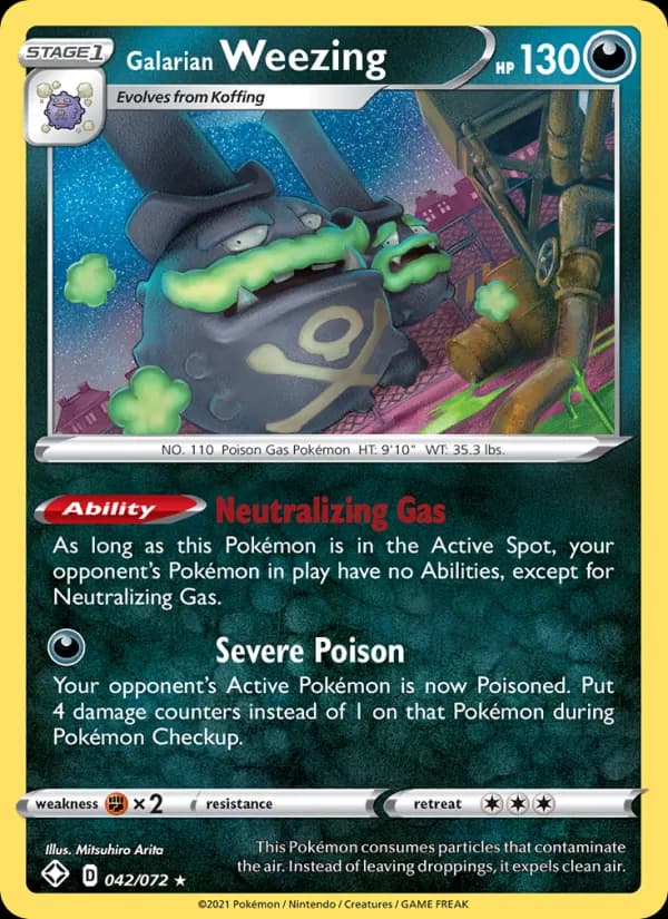 Weezing de Galar