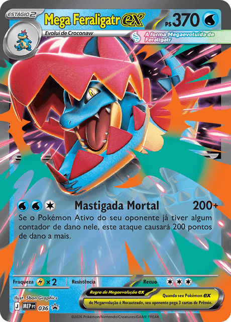 Mega Feraligatr ex
