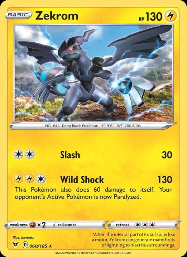 Zekrom de Voltagem Vívida