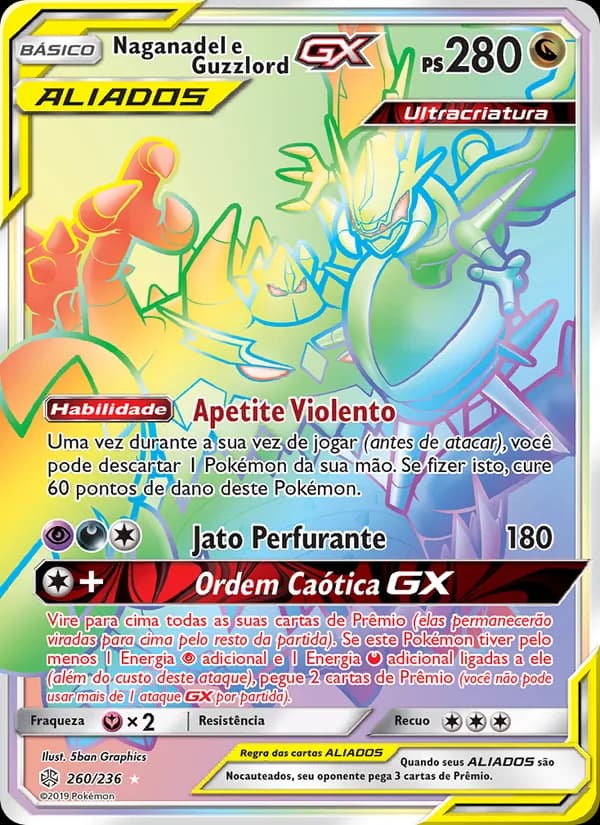 Naganadel e Guzzlord GX