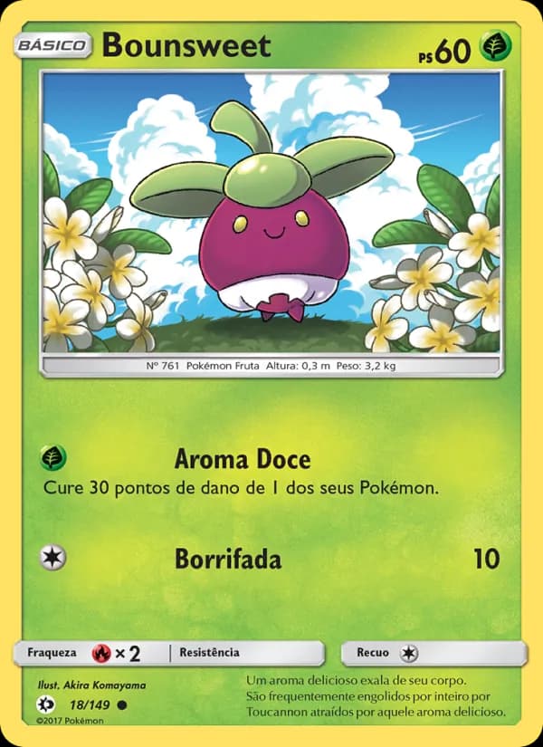 Bounsweet de Sol e Lua