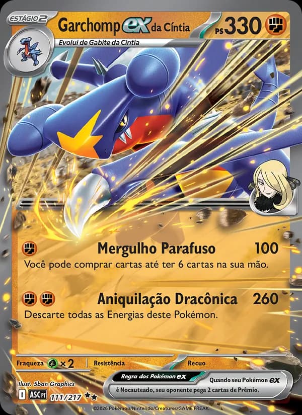 Garchomp ex da Cíntia