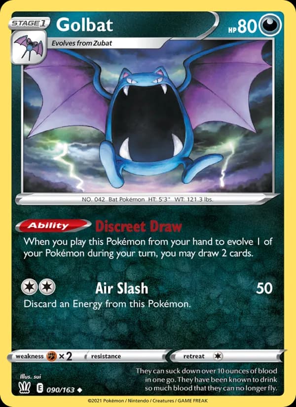 Golbat de Estilos de Batalha