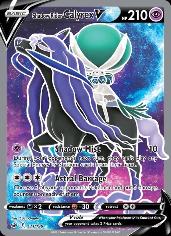 Calyrex Cavaleiro Espectral V
